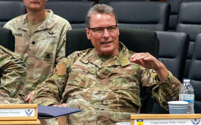 General who spearheaded Air Force base recovery from typhoon files for ...