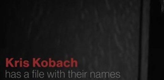New ads target Kobach, clergy investigation