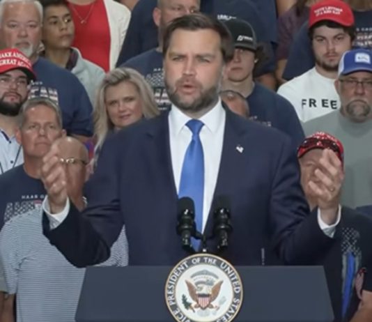 VP returns to Kansas for Marshall, says Hamilton takes cues from Schumer not Jesus